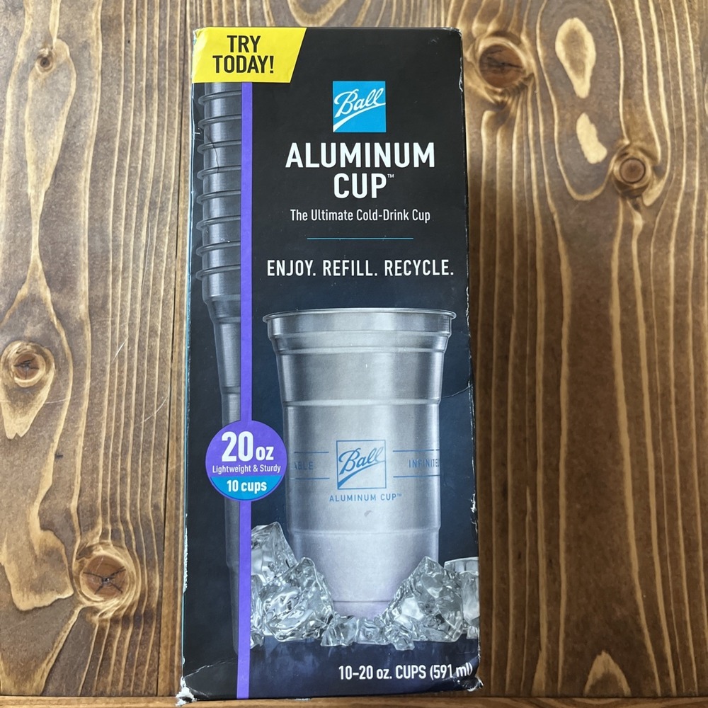 Ball Aluminum Cup 20 Oz Recyclable Drink Cups